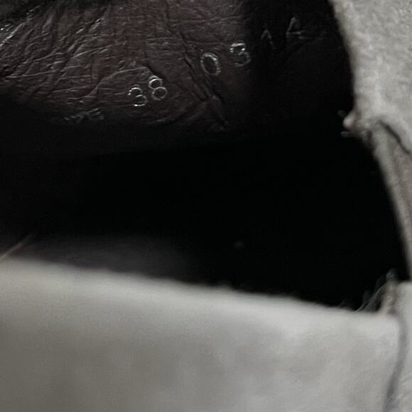 Dansko Suede Leather Wedge Slip on Closed Toe Shoes EU 38 US 8 Gray Clogs - Picture 10 of 10